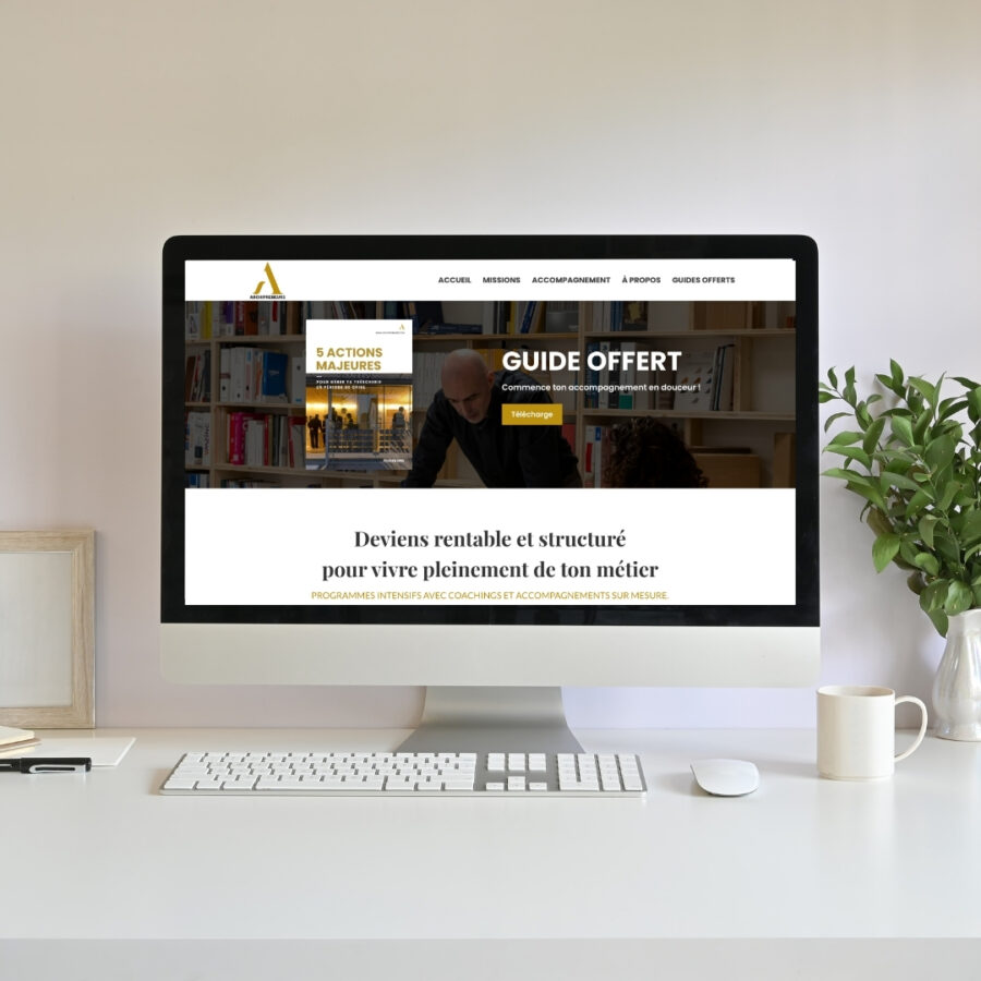 Site web Archipreneurs